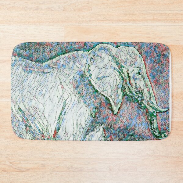 Item preview, Mosaic Elephant designed and sold by ZapandZam.
