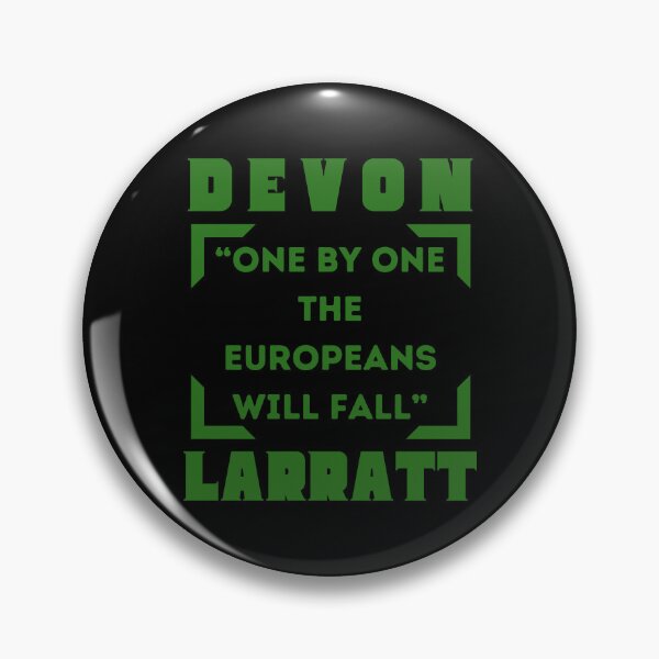 Item preview, Devon Larratt “One by one the Europeans will Fall” designed and sold by Arm Wrestling Art.