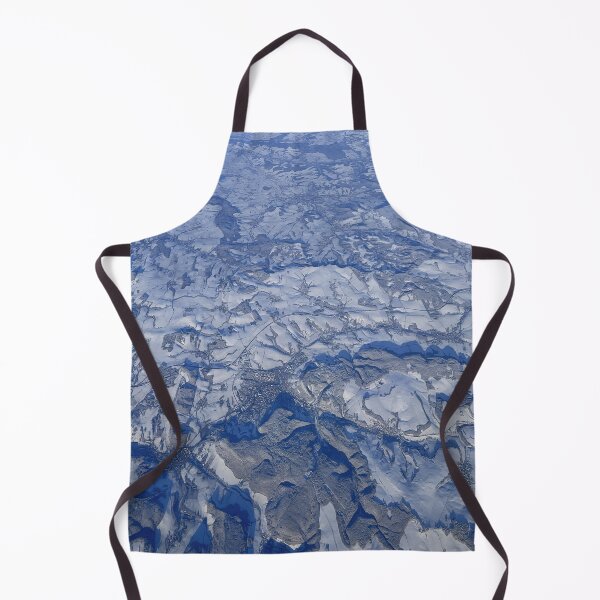 Item preview, Aerial Snow Vista Europe designed and sold by Londonimages.