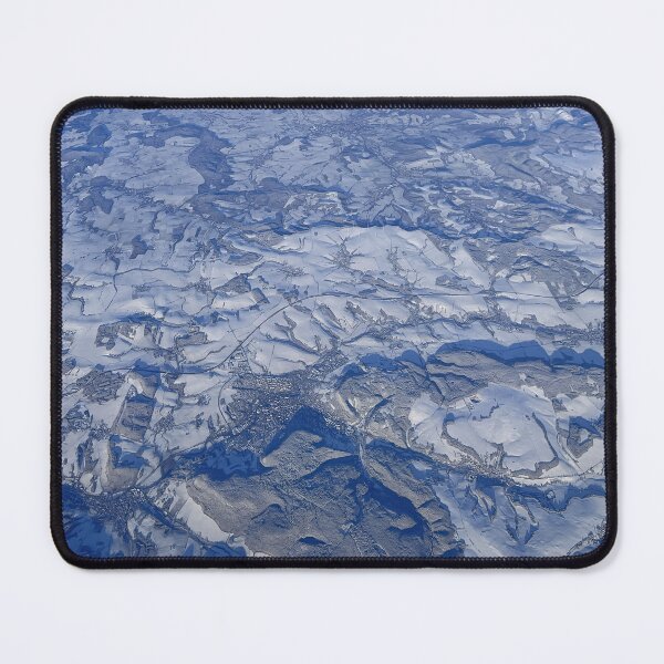 Item preview, Aerial Snow Vista Europe designed and sold by Londonimages.