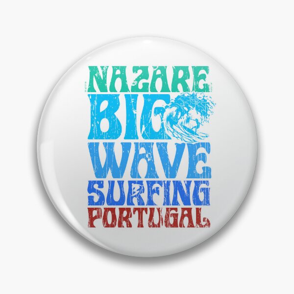 Item preview, Copy of Nazare Big Wave Surfing Portugal Vintage Monster Waves Design designed and sold by ZETTIF ⭐⭐⭐⭐⭐.