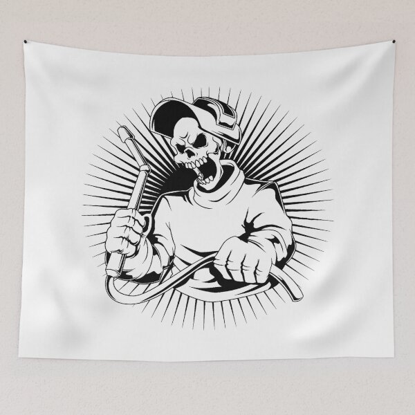 Item preview, retro skull designed and sold by taganhoppe.