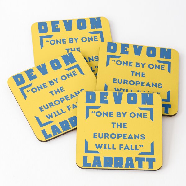 Item preview, Devon Larratt “One by one the Europeans will Fall” designed and sold by Arm Wrestling Art.