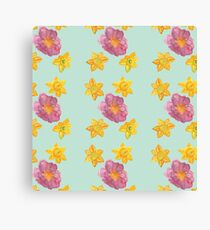 Las Flores de mi vida Canvas Print