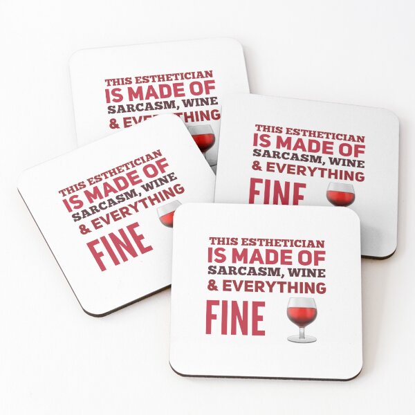 Item preview, Esthetician that loves wine designed and sold by 306Biz.