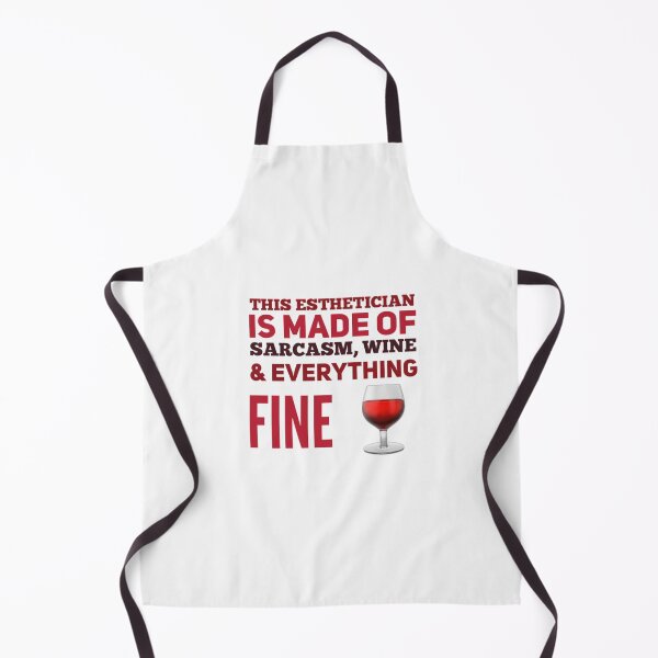 Item preview, Esthetician that loves wine designed and sold by 306Biz.