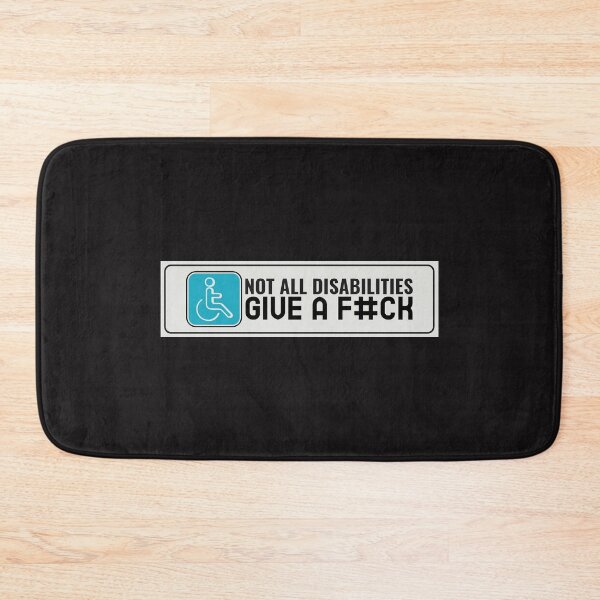 Item preview, Not All Disabilities Give A F#ck designed and sold by Disabledland.