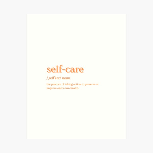Item preview, Self Care Simple  designed and sold by Goran Sapun.