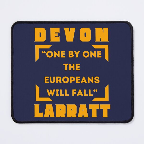 Item preview, Devon Larratt “One by one the Europeans will Fall” designed and sold by Arm Wrestling Art.