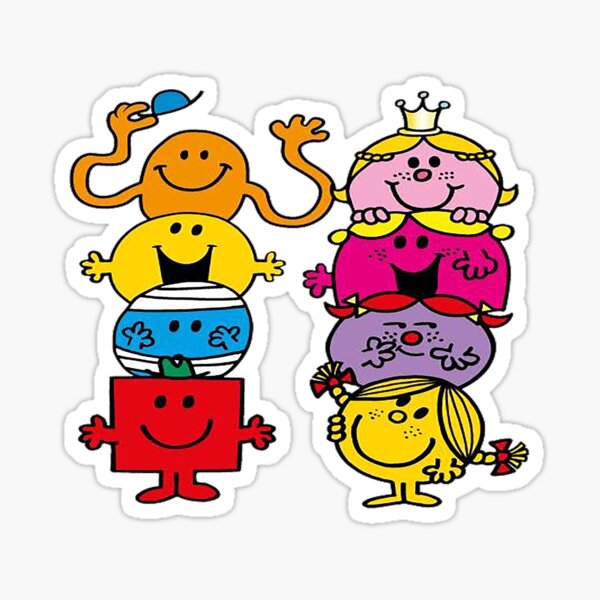 Mr Tickle Book Stickers for Sale | Redbubble