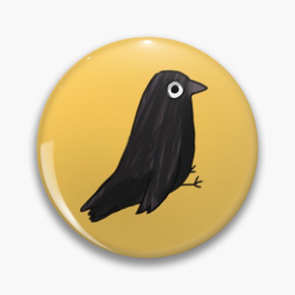 Item preview, Sitting crow illustration  designed and sold by Mayarart.