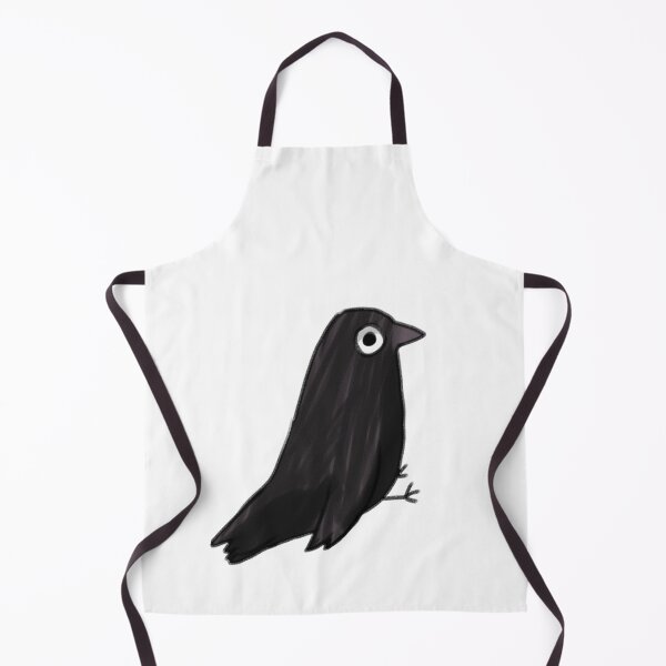 Item preview, Sitting crow illustration designed and sold by Mayarart.