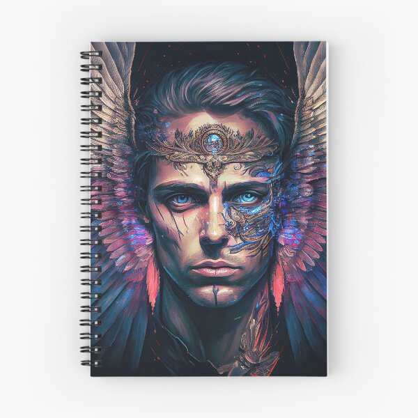 Item preview, Archangel Metatron Illustration designed and sold by OccultDreams.