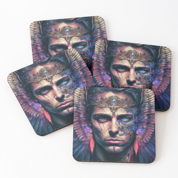 Item preview, Archangel Metatron Illustration designed and sold by OccultDreams.