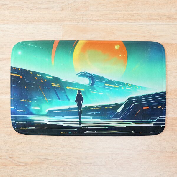 Item preview, Sci-fi Retro 1950's style planet No.2 designed and sold by angelisart.