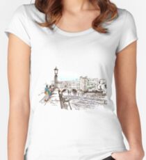 Redfool.com Graphic Women's Fitted Scoop T-Shirt