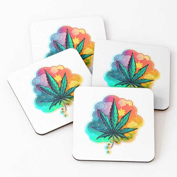 Item preview, Rainbow Cannabis Leaf designed and sold by KOTOdesign.