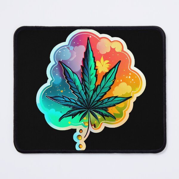 Item preview, Rainbow Cannabis Leaf designed and sold by KOTOdesign.