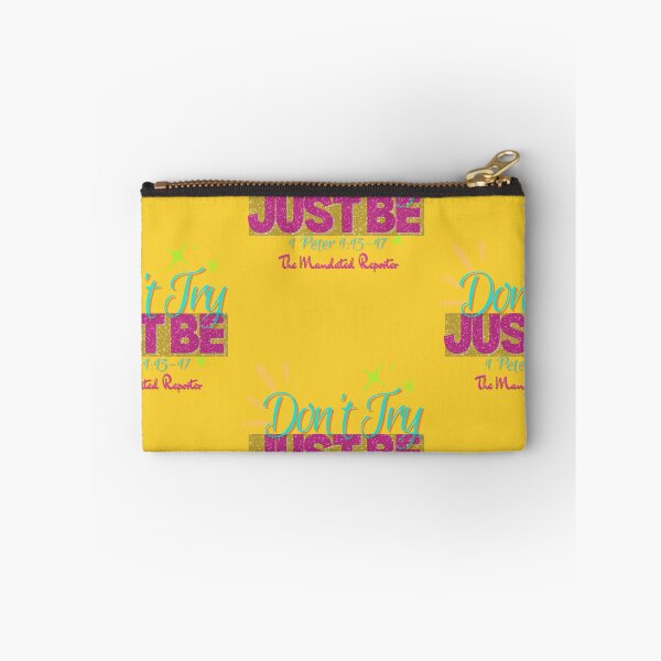 Item preview, Don't Try Just Be 1 Peter 1:15-17 - Dark Yellow designed and sold by TheReporter1.