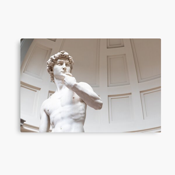 Item preview, David sculpture by Michelangelo Buonarroti - 1501. The masterpiece of the Renaissance art. designed and sold by Paolo Modena Photography    -   Fine Italian Art.