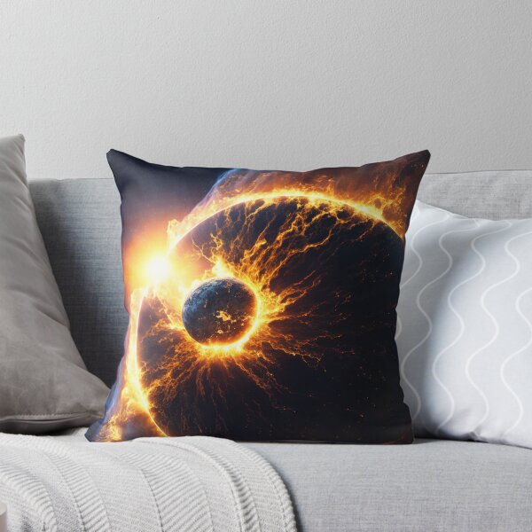 Item preview, multiple steroids colliding a planet designed and sold by Art For fun.