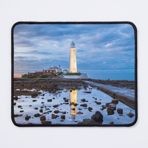 Item preview, St Marys Lighthouse Reflection designed and sold by Mark Hume.