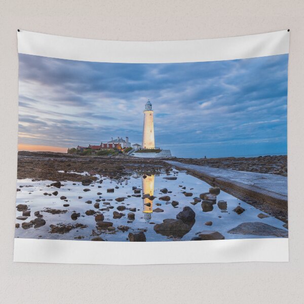 Item preview, St Marys Lighthouse Reflection designed and sold by Mark Hume.