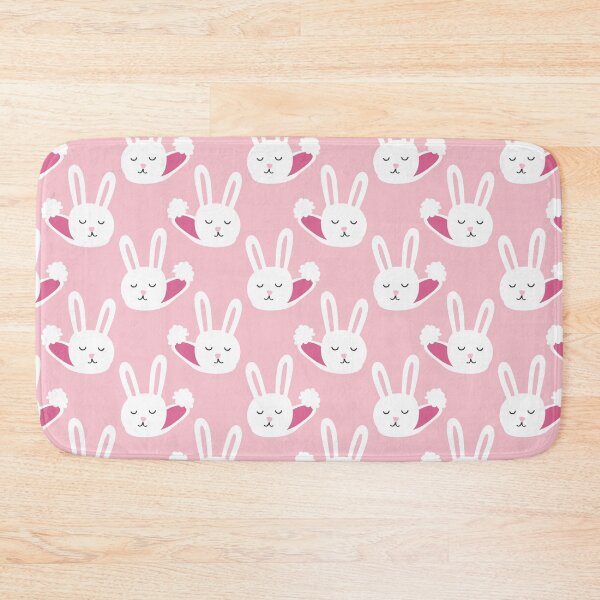 Item preview, Fluffy Bunny Slippers On Pink designed and sold by SamAnnDesigns.