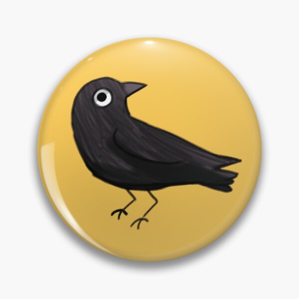 Item preview, crow illustration  designed and sold by Mayarart.