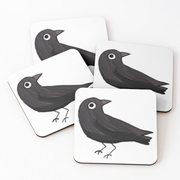 Item preview, crow illustration  designed and sold by Mayarart.