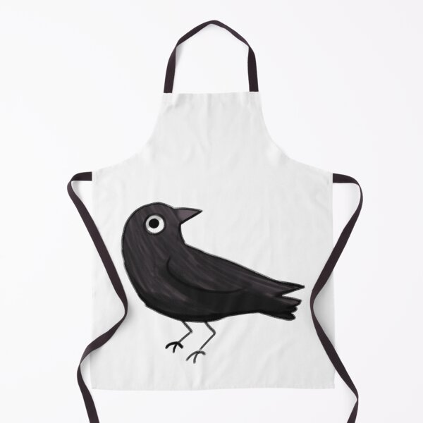 Item preview, crow illustration designed and sold by Mayarart.