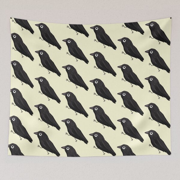Item preview, Funny crow illustration  designed and sold by Mayarart.