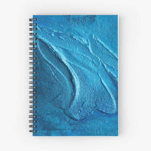 Item preview, Blue Structured Textured Minimalist Art designed and sold by BilgePaksoylu.