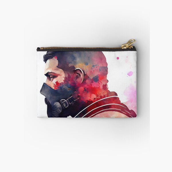 Item preview, Soldier In A Gas Mask Watercolor Double Exposure designed and sold by TortillaChief.