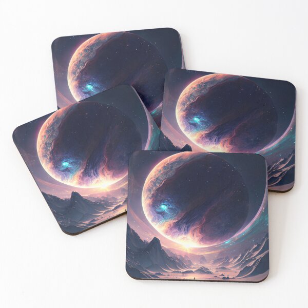 Item preview, surrealism multiverse view from space and earth clashing on it designed and sold by Art For fun.