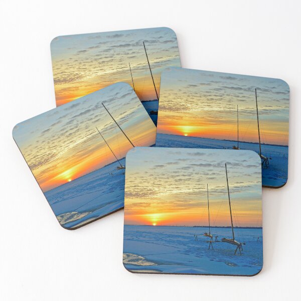 Item preview, Iceboats at Dawn on Barnegat Bay, New Jersey. designed and sold by Frank Parisi.