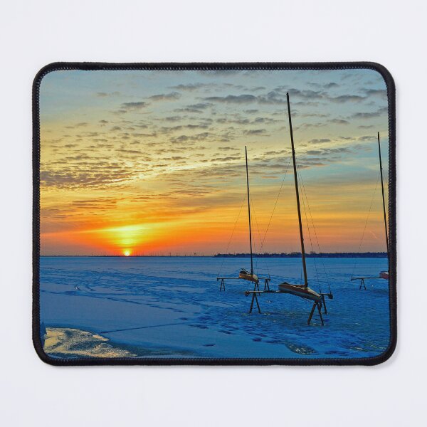 Item preview, Iceboats at Dawn on Barnegat Bay, New Jersey. designed and sold by Frank Parisi.