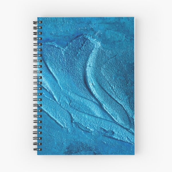 Item preview, Blue textured minimalist art designed and sold by BilgePaksoylu.
