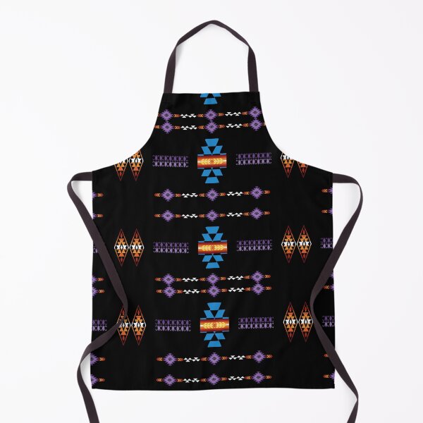 Item preview, Southwestern Aztec Tribal Symbols In Purple, Blue, Terracotta Colors designed and sold by handsoftime2020.