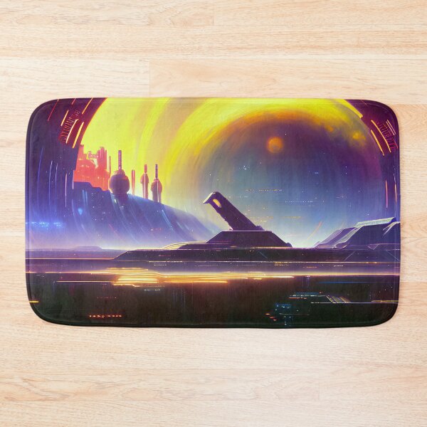 Item preview, Sci-fi Retro 1950's style planet No.5 designed and sold by angelisart.