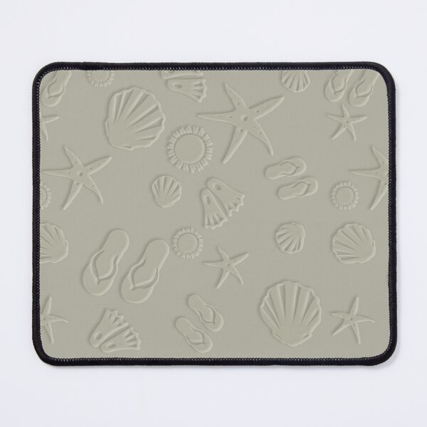 Item preview, Embossed starfish and seashells designed and sold by Naked Drop.