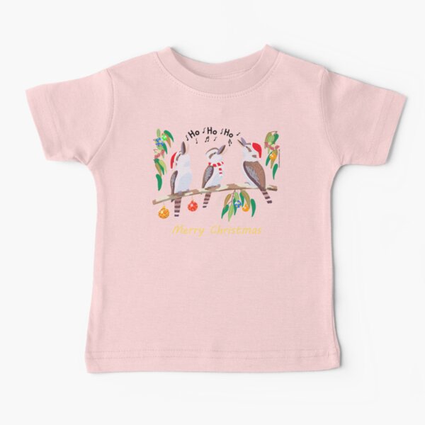 Kookaburras Australian Christmas Carols Baby T-Shirt