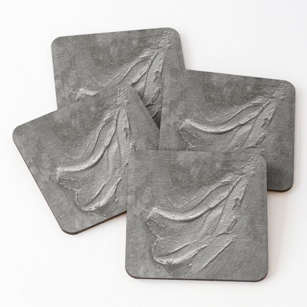 Item preview, Grey minimalist textured art designed and sold by BilgePaksoylu.