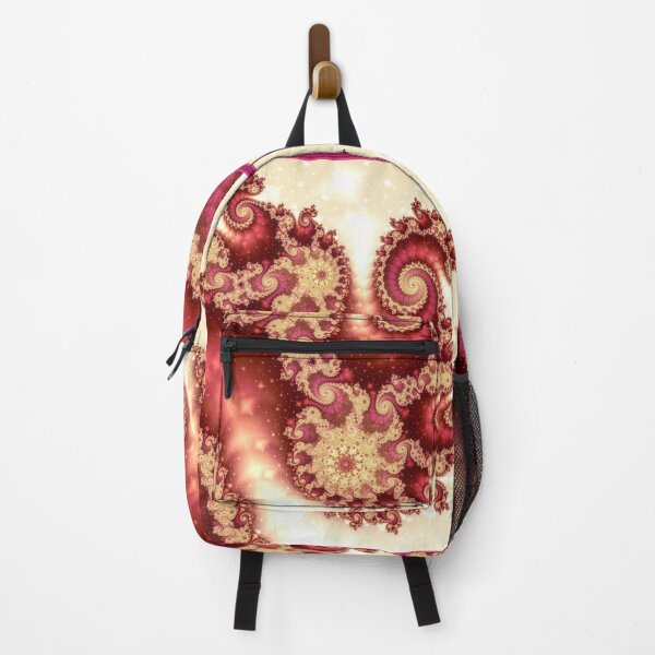 Item preview, Red spiral fractal from the seahorse valley of the mandelbrot set designed and sold by pinkal.