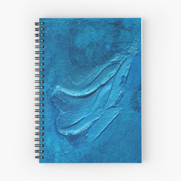 Item preview, Blue textured structured art designed and sold by BilgePaksoylu.