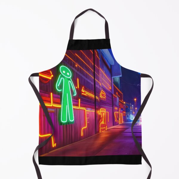 Item preview, Outside a Neon Nightclub in a Neon Street | Cyberpunk designed and sold by ForeHeadDesigns.