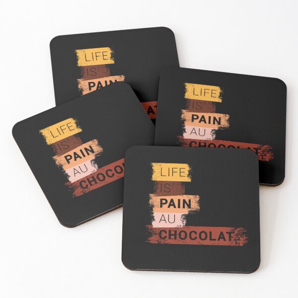 Item preview, Life Is Pain Au Chocolat designed and sold by AshzShop.