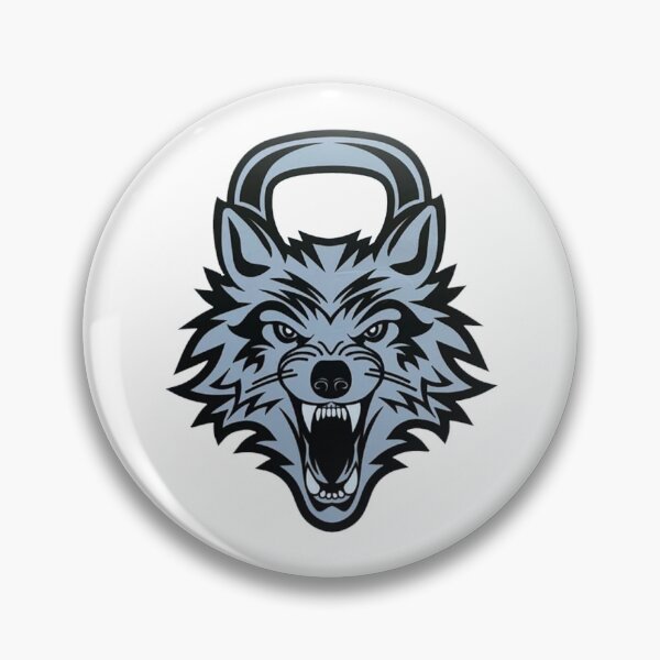 Item preview, Wolf Kettlebell Fitness Waterproof Sticker Decal designed and sold by Walmarval ⭐⭐⭐⭐⭐.