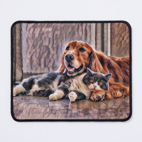 Item preview, Cat and dog designed and sold by MilicaaD.