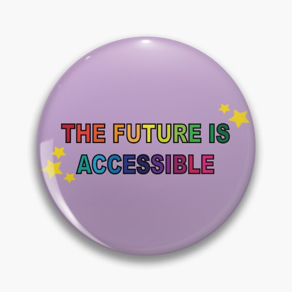Item preview, the future is accessible lavender designed and sold by romanticalrj.